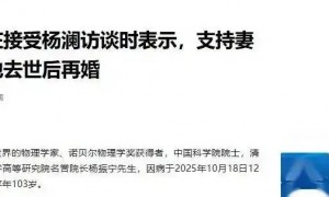 原创 
            杨振宁离世8天，翁帆因一个表情甩掉大黑锅，杜致礼妹妹说得太对